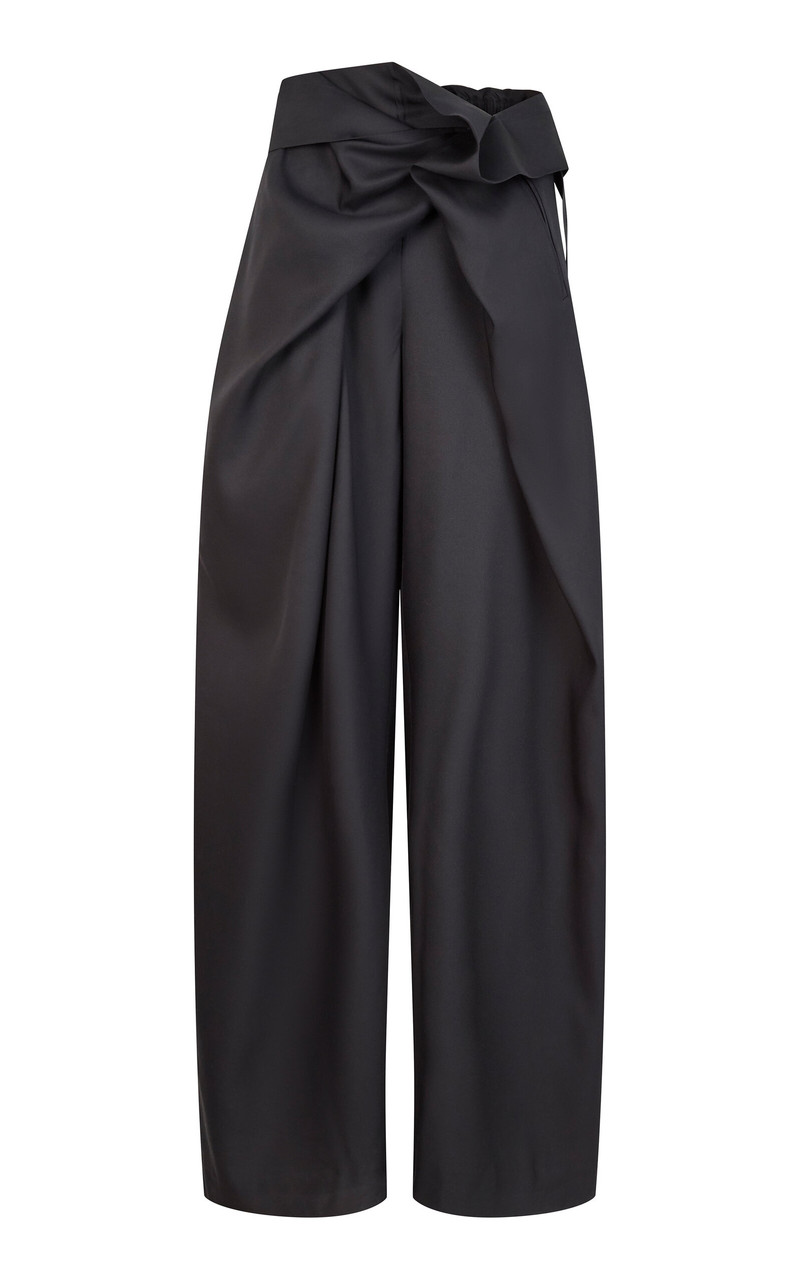 Manuela Wool-Blend Trousers black 1