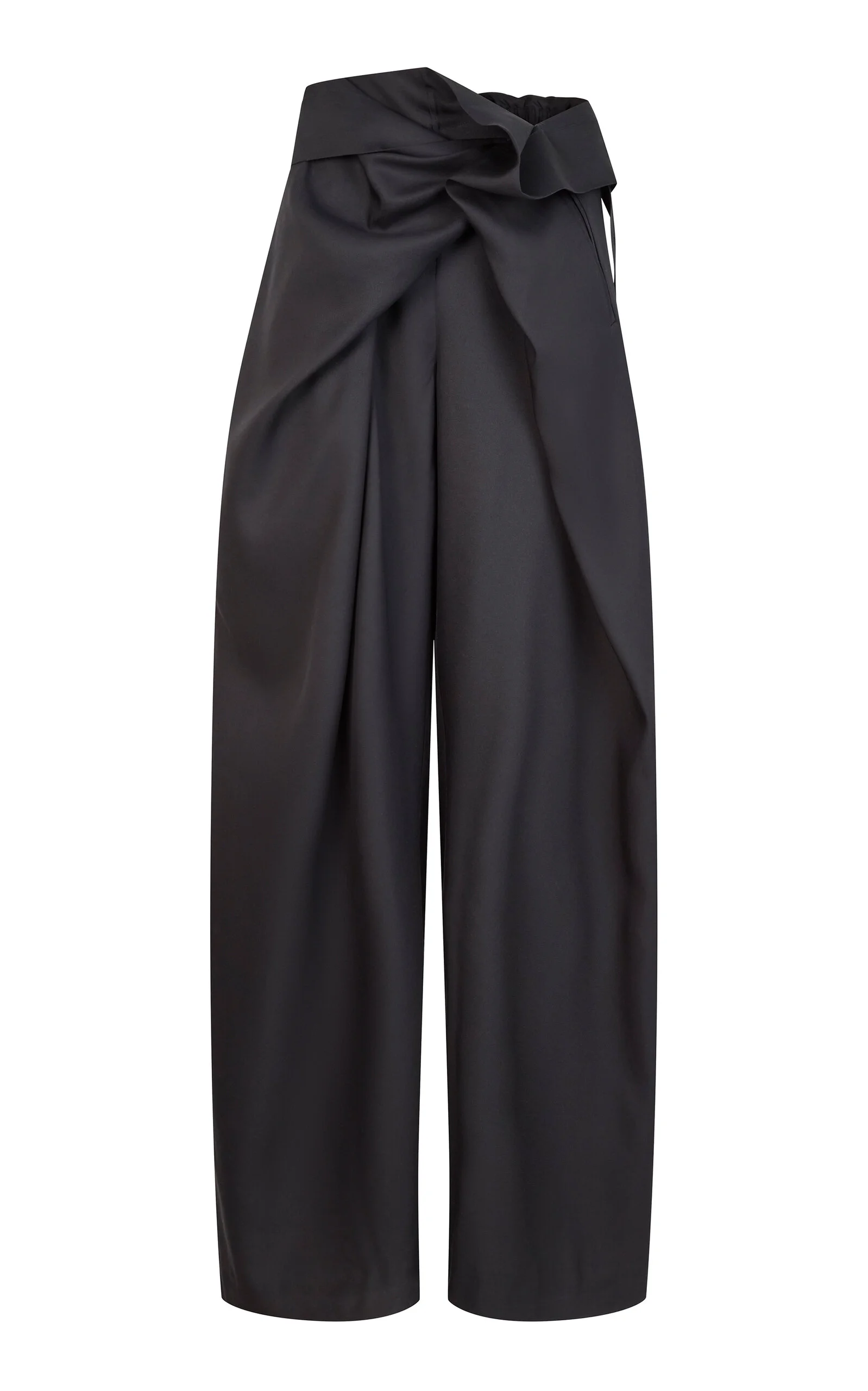 Manuela Wool-Blend Trousers black - 1
