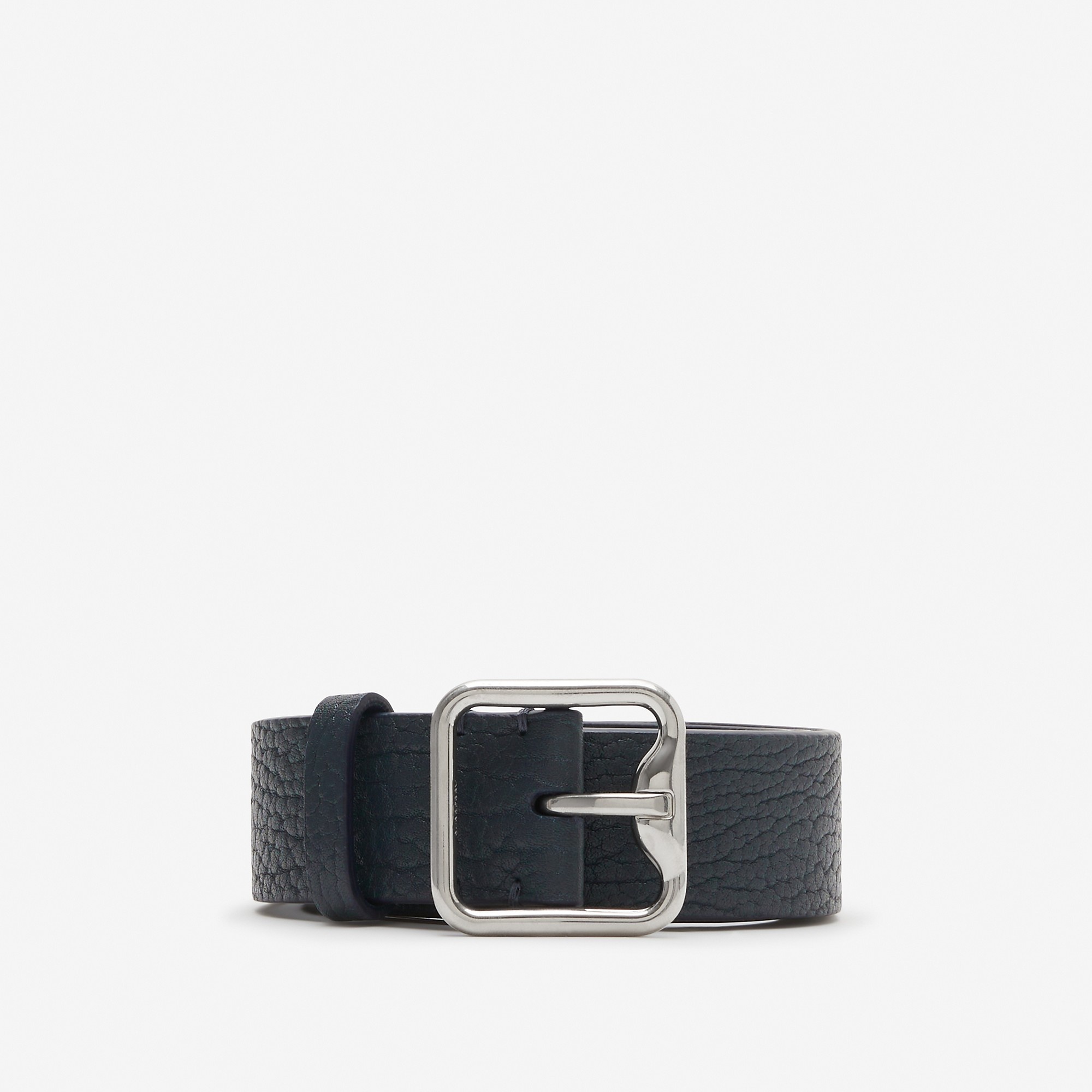 Leather B Buckle Belt - 1