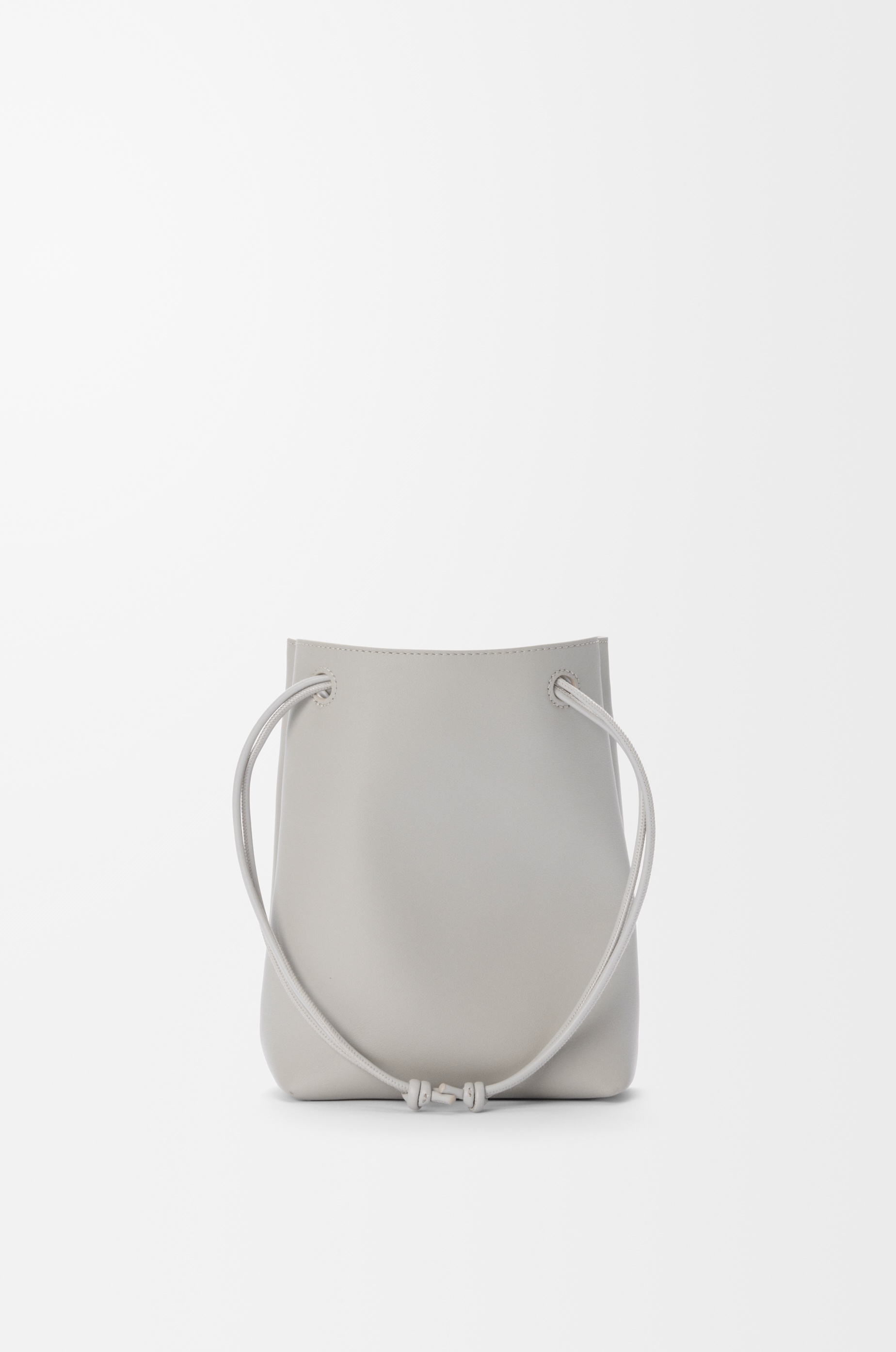 Pebble pouch in smooth calfskin - 3