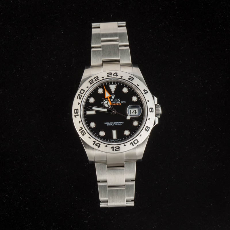 Rolex Explorer II Ref 216570 Black Chromalight Dial - 5