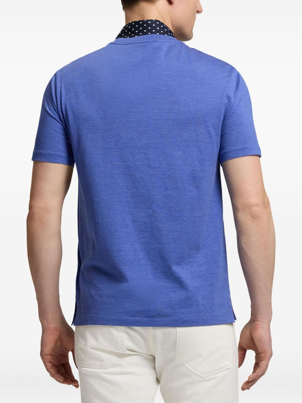 Lisle crew-neck short-sleeve T-shirt - 5