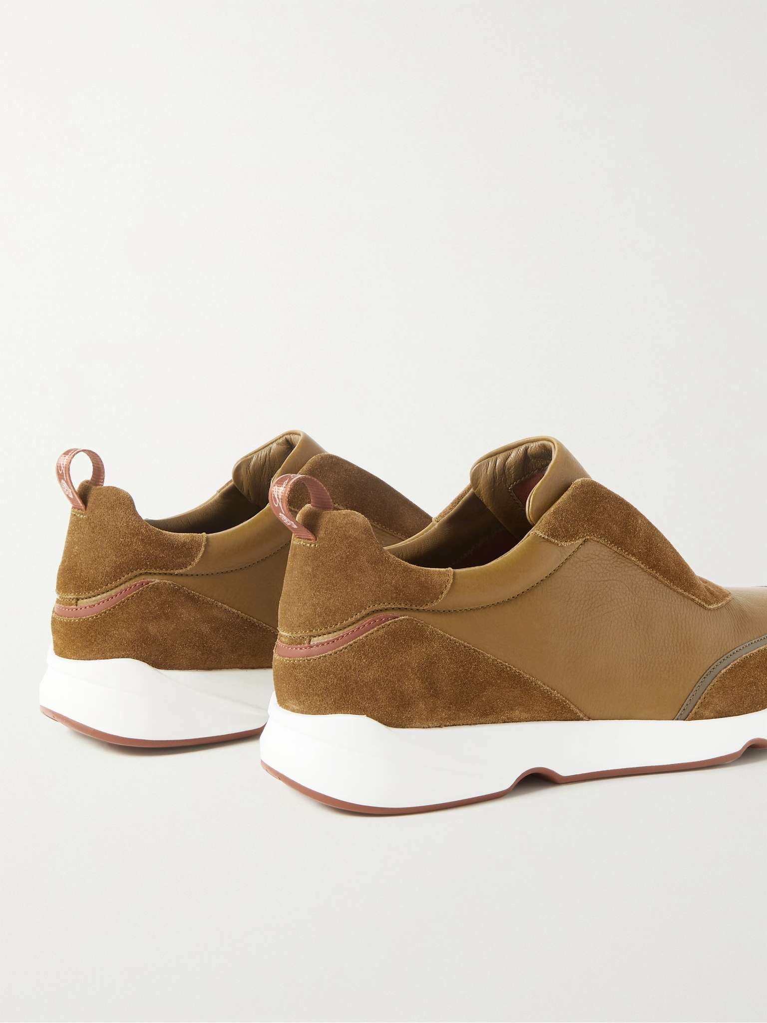 Modular Walk Leather and Suede Sneakers - 5