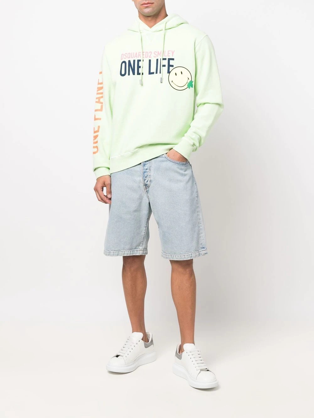 One Life graphic-print hoodie - 2