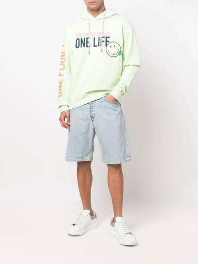 DSQUARED2 One Life graphic-print hoodie outlook