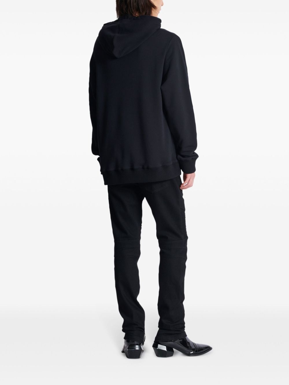 crystal-embellished hoodie - 4