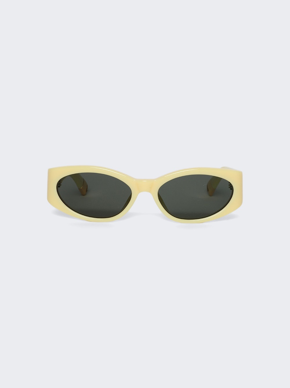 X Jacquemus Ovalo Sunglasses Yellow - 1