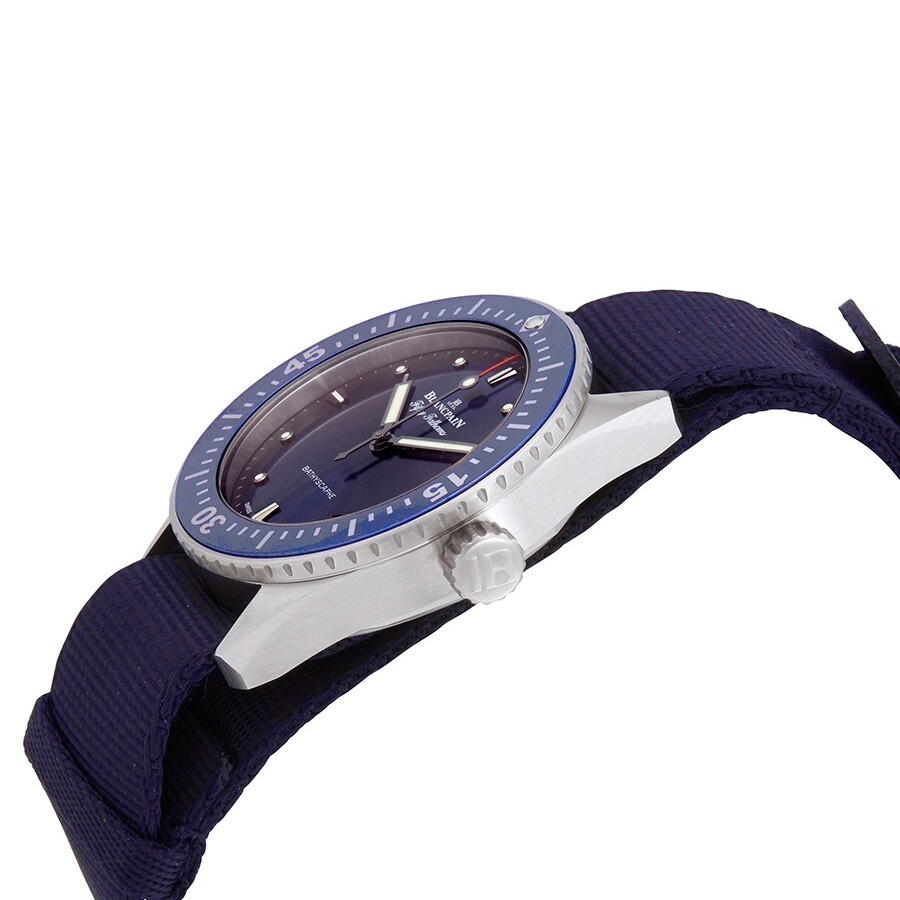 Blancpain Bathyscaphe Automatic Blue Dial Men'sWatch 5100-1140-NAOA - 2