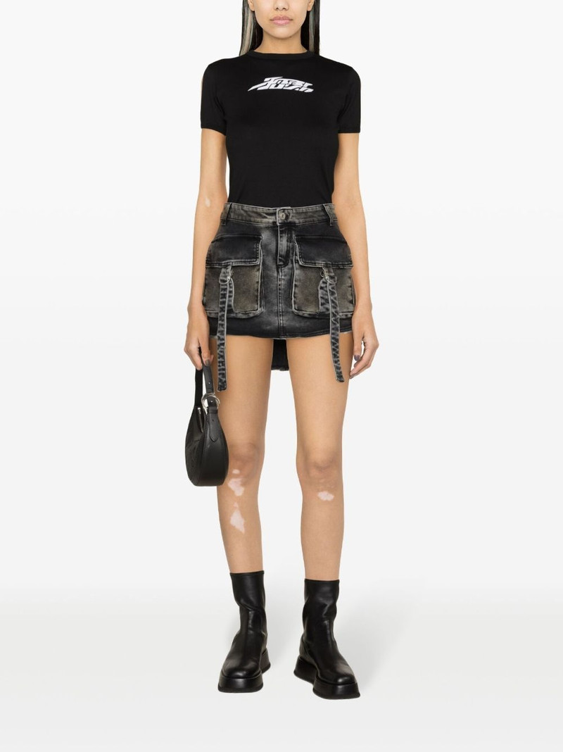 Ambush reflective-logo cotton T-shirt outlook