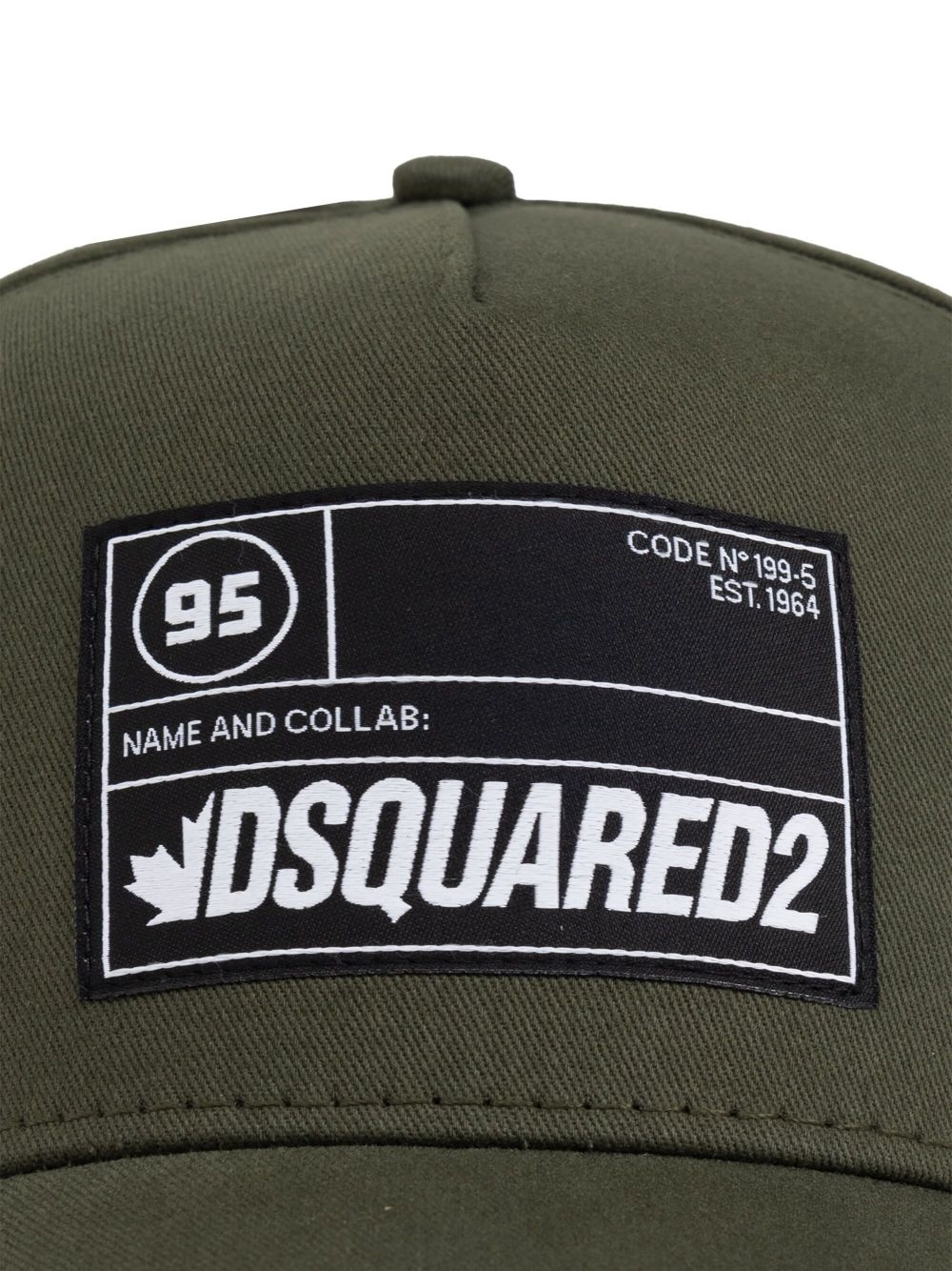 logo patch baseball cap - 3