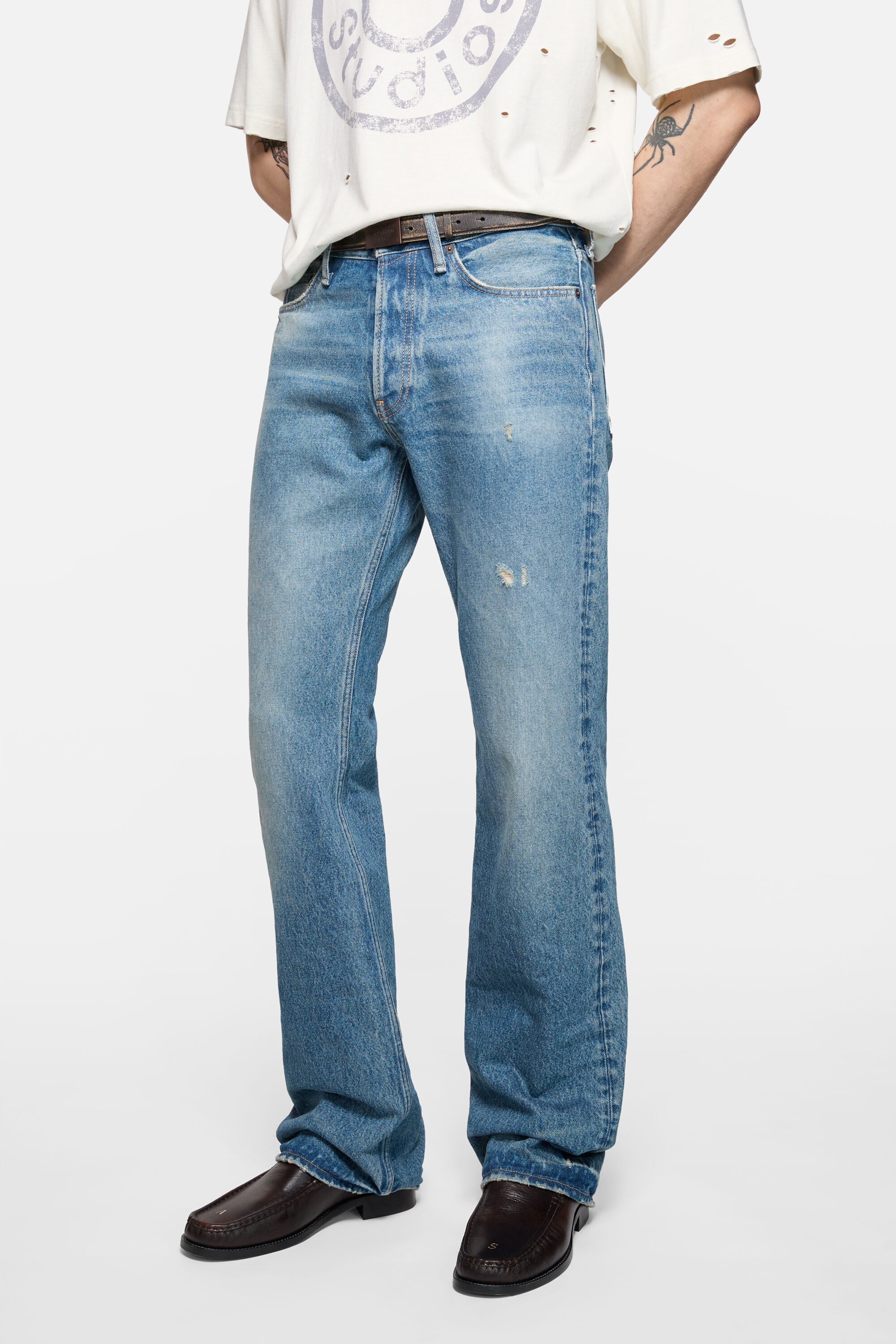 Regular fit jeans - 2010M - Mid blue - 4