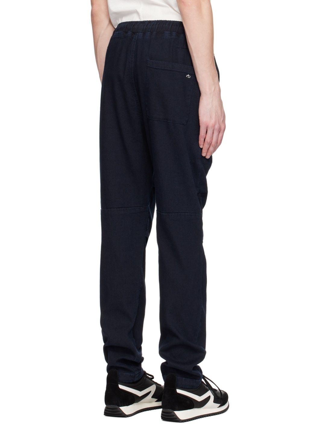 Navy Oscar Lounge Pants - 3