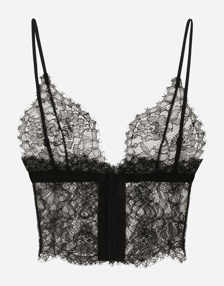 Triangle lace bralette - 2