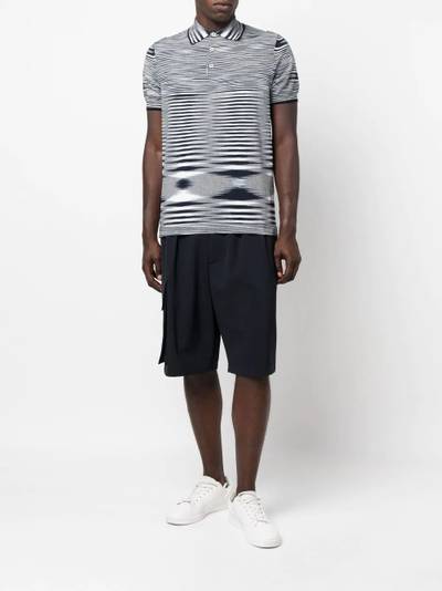 Missoni marl-knit polo shirt outlook