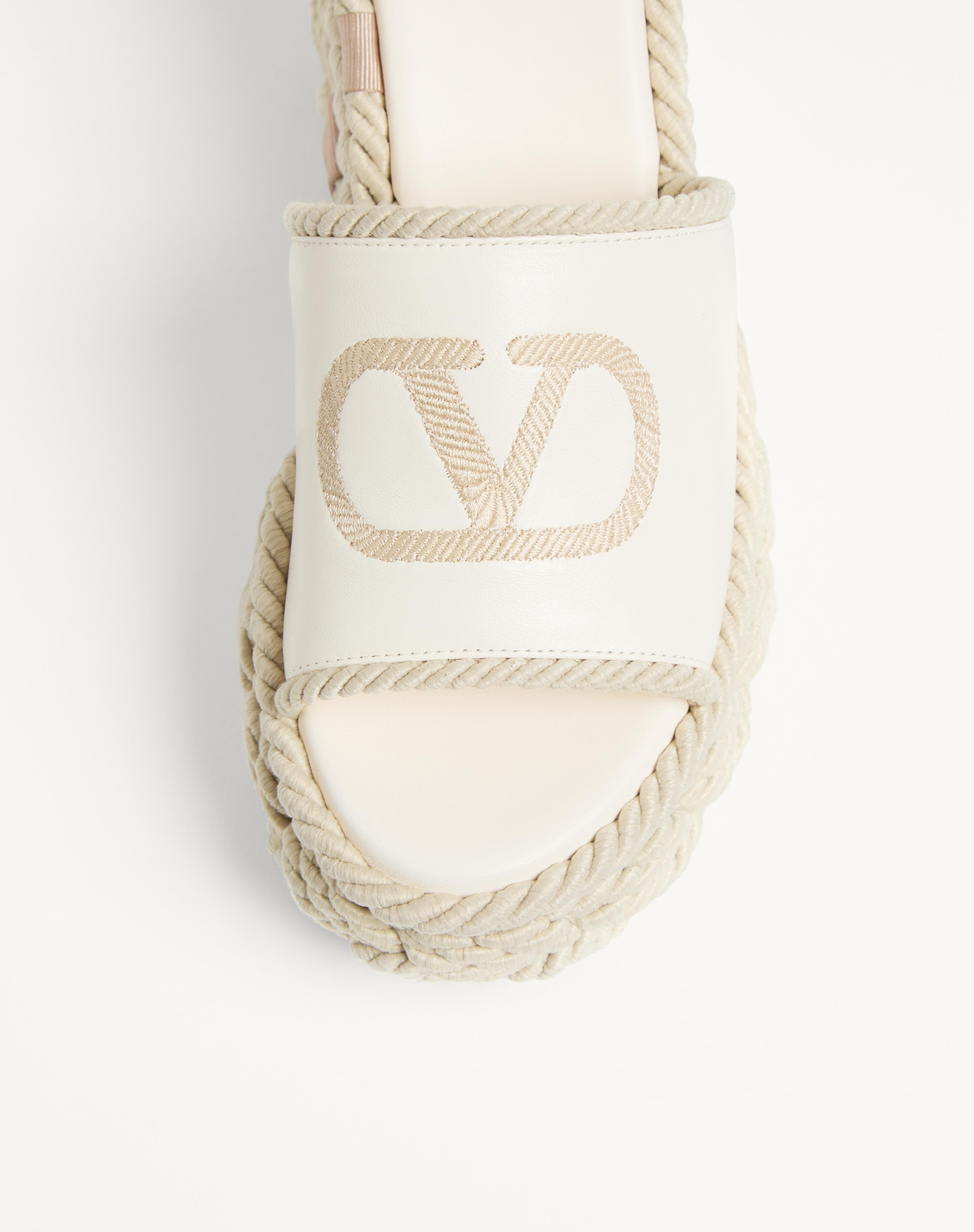 VLOGO TORCHON WEDGE SLIDE IN NAPPA 100MM - 6