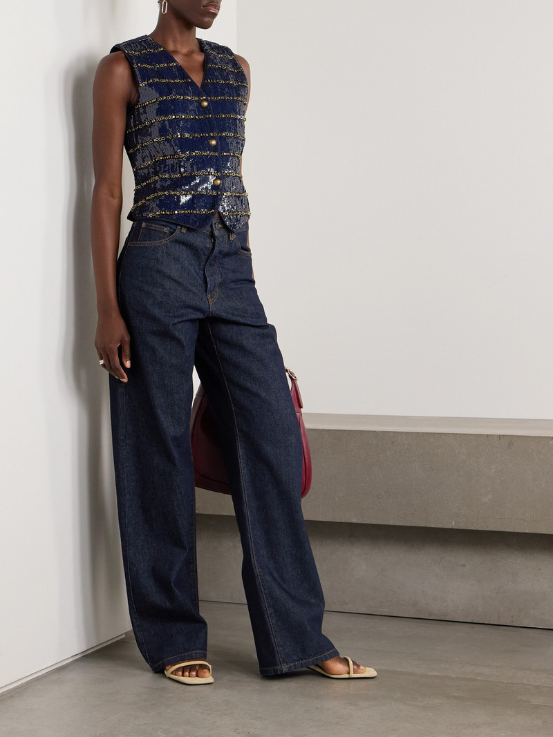 FORTELA Embellished Cotton Vest outlook