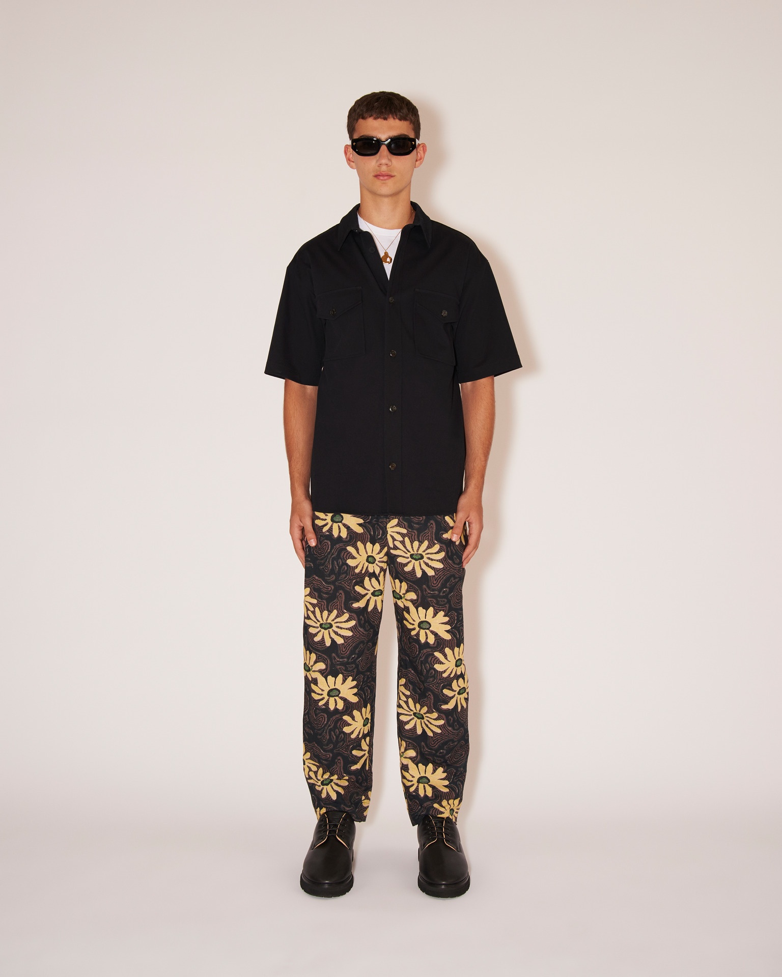 KITH - Cavalry-twill polo - Ink - 2