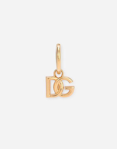 Dolce & Gabbana Hoop earrings with DG logo pendants outlook