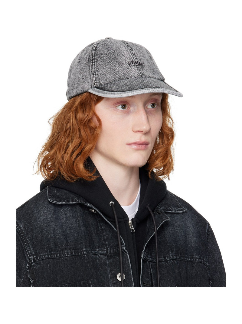 JUUN.J Gray Logo Cap outlook