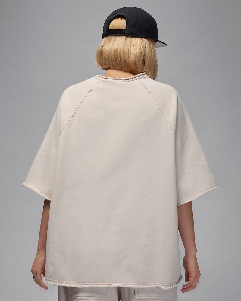 Jordan Jordan Flight Fleece Women's Oversized Short-Sleeve French Terry Top outlook