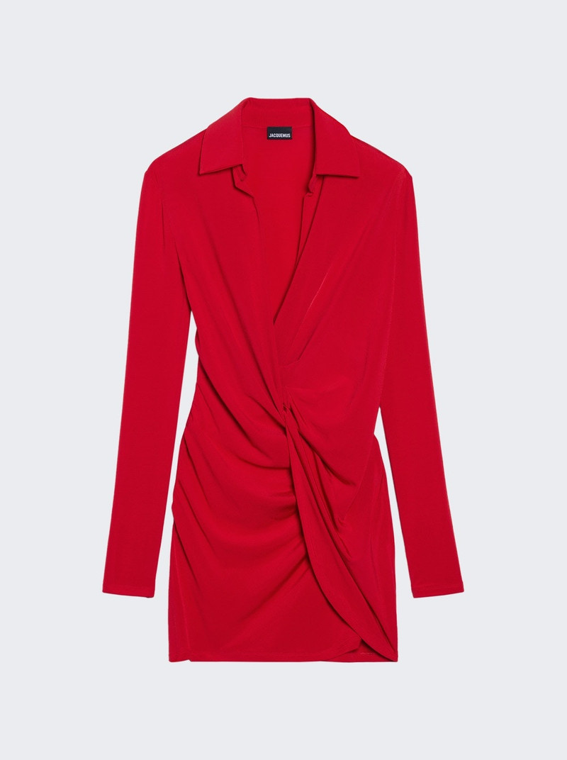 La Robe Bahia Jersey Dress Red - 1
