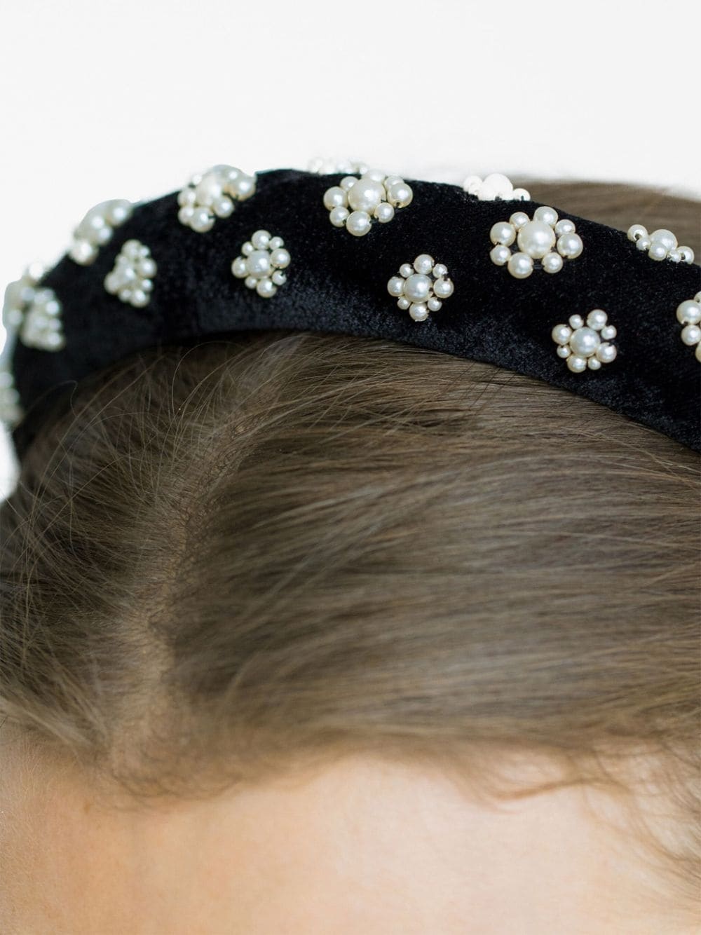 Margret pearl-embellished headband - 3