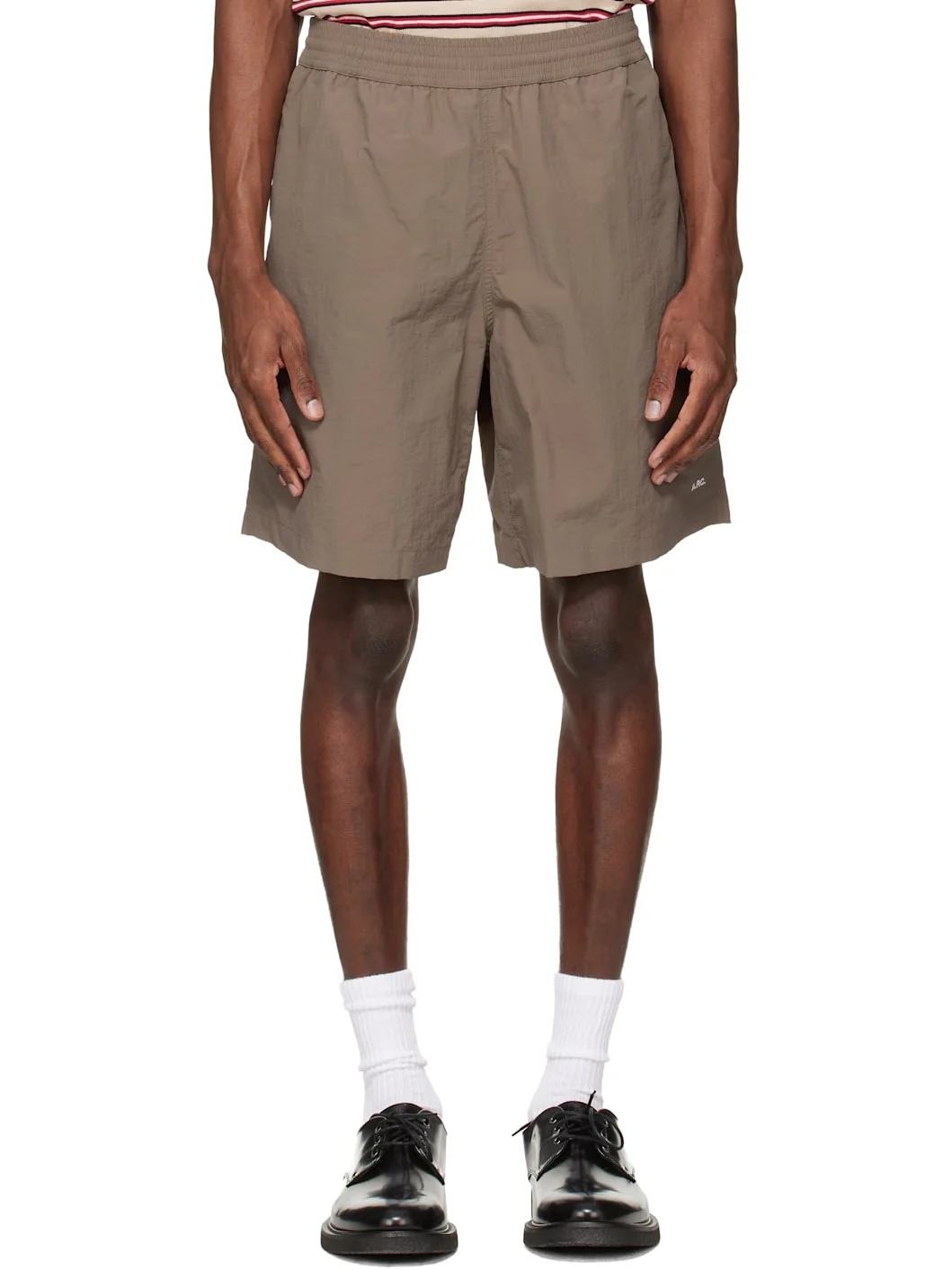 Brown Rio Swim Shorts - 1