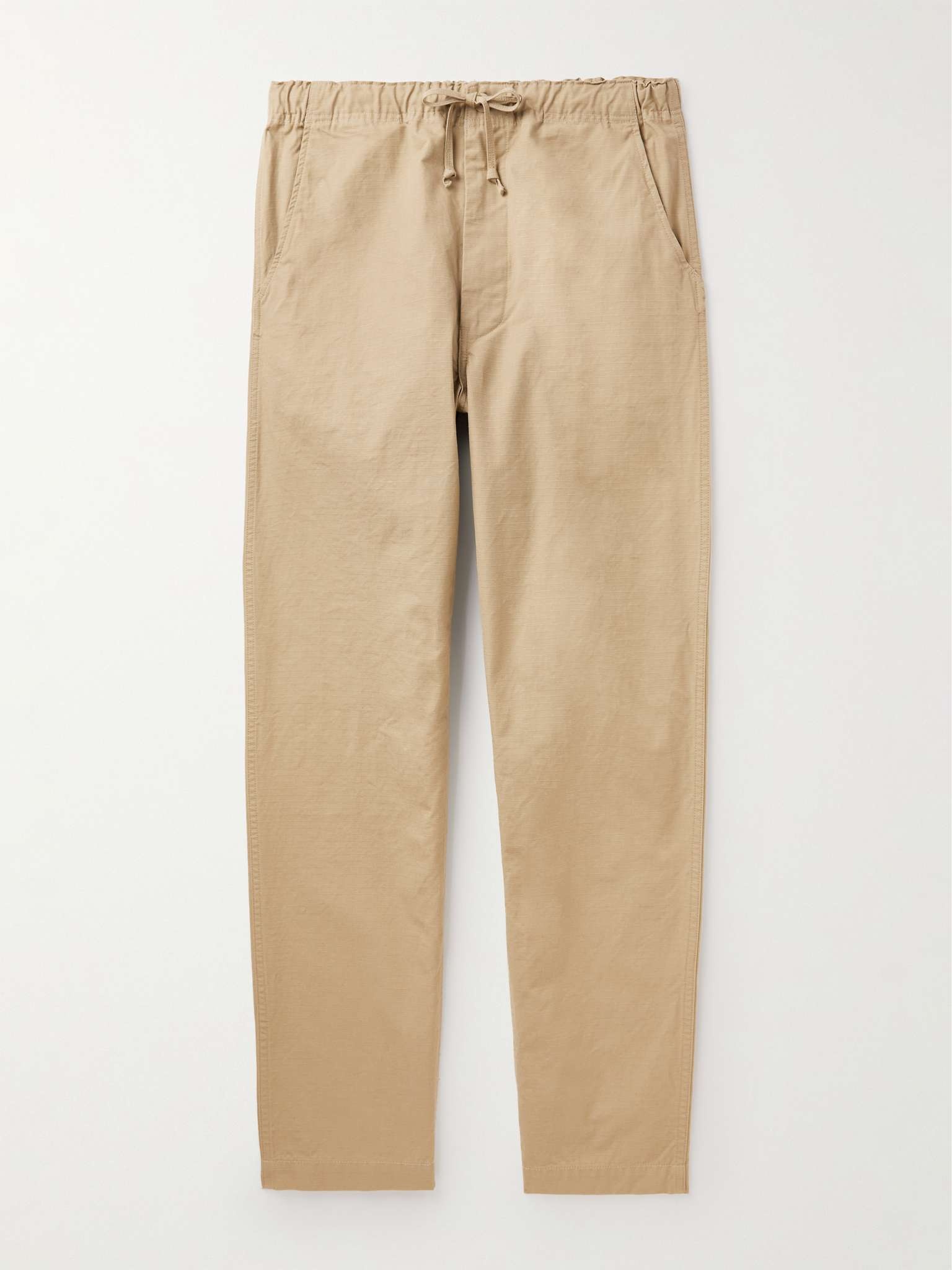 New Yorker Straight Leg Cotton-Ripstop Trousers - 1