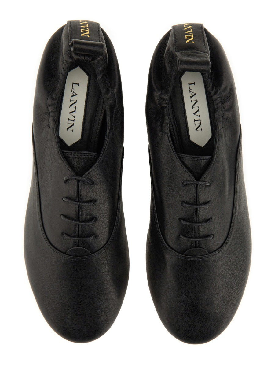 Lanvin Women Lace-Up Slipper - 5