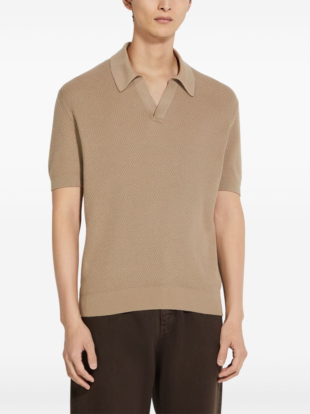 cotton polo shirt - 2