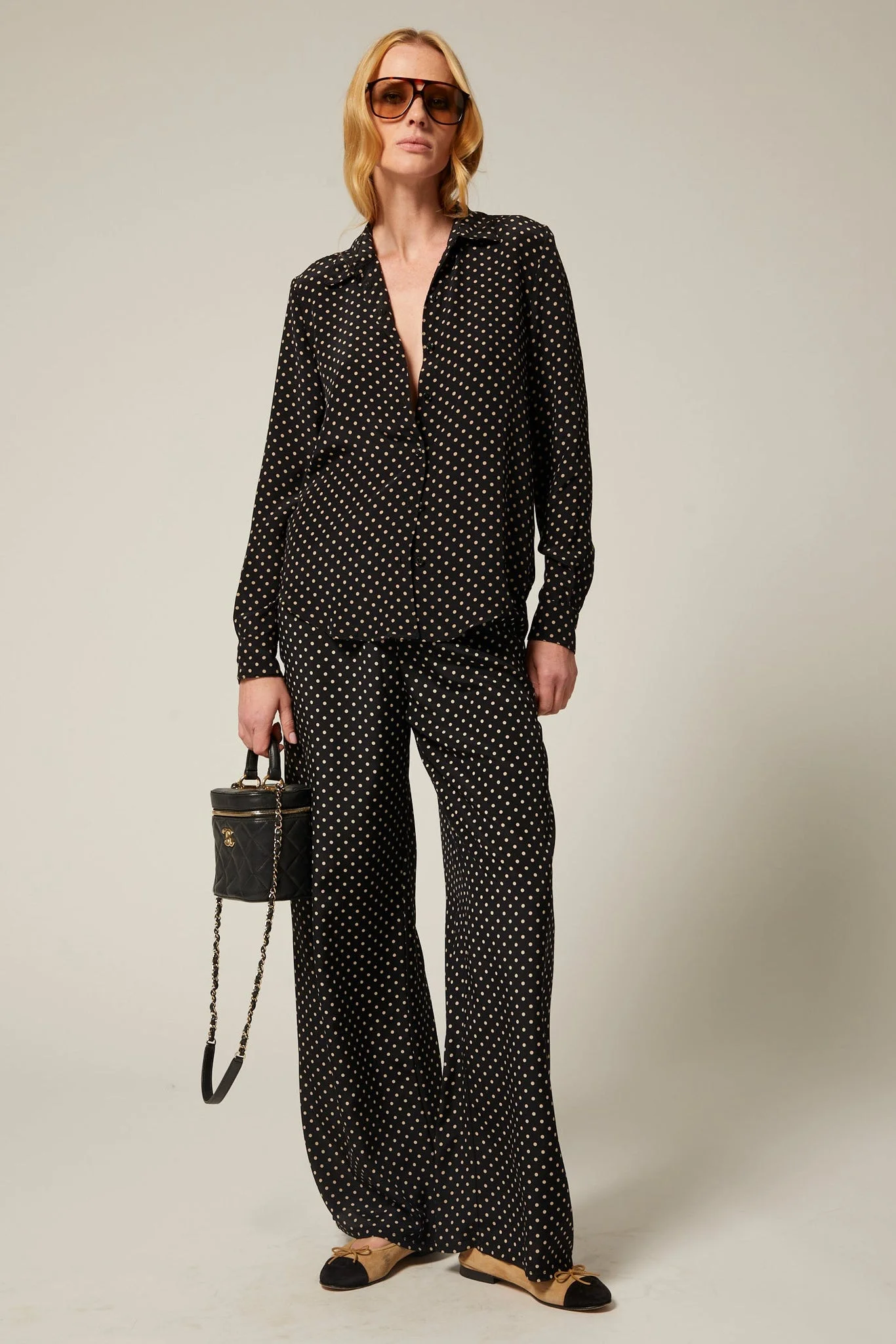 SILK EASY PANTS - 1