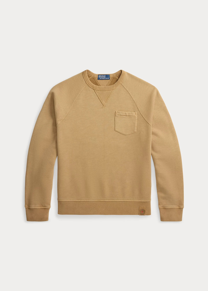 Garment-Dyed Fleece Sweatshirt 1