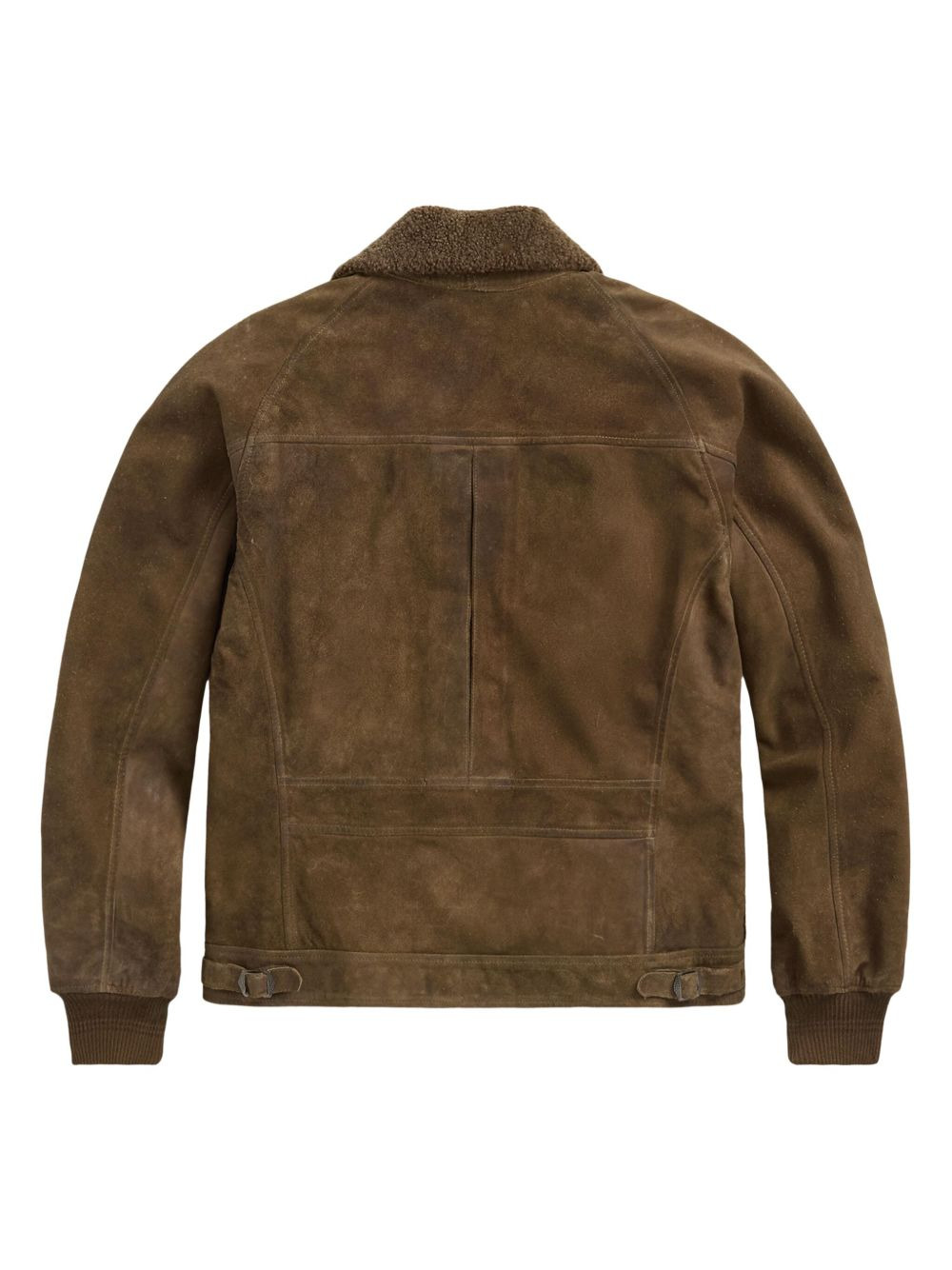shearling biker jacket - 2