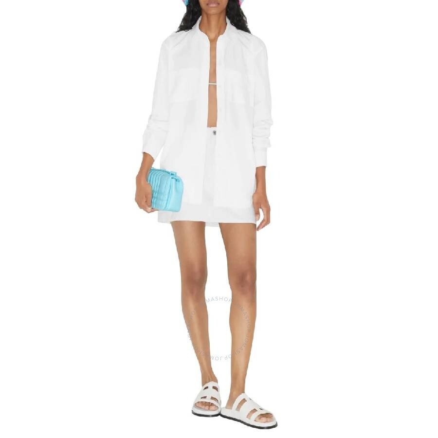 Burberry Equestrian Knight Broderie Anglaise Shirt - 3