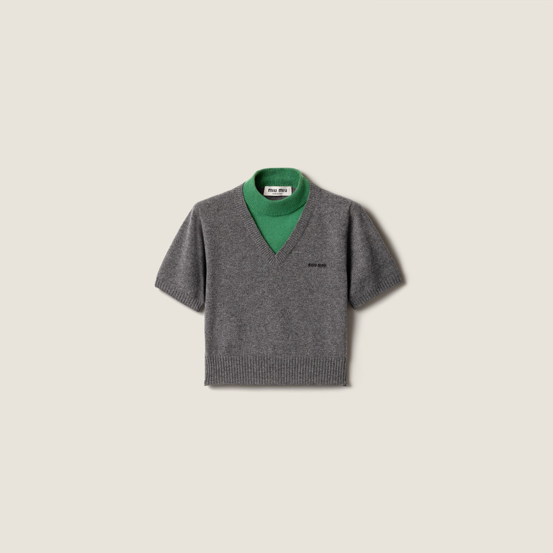 Cashmere turtleneck sweater 1