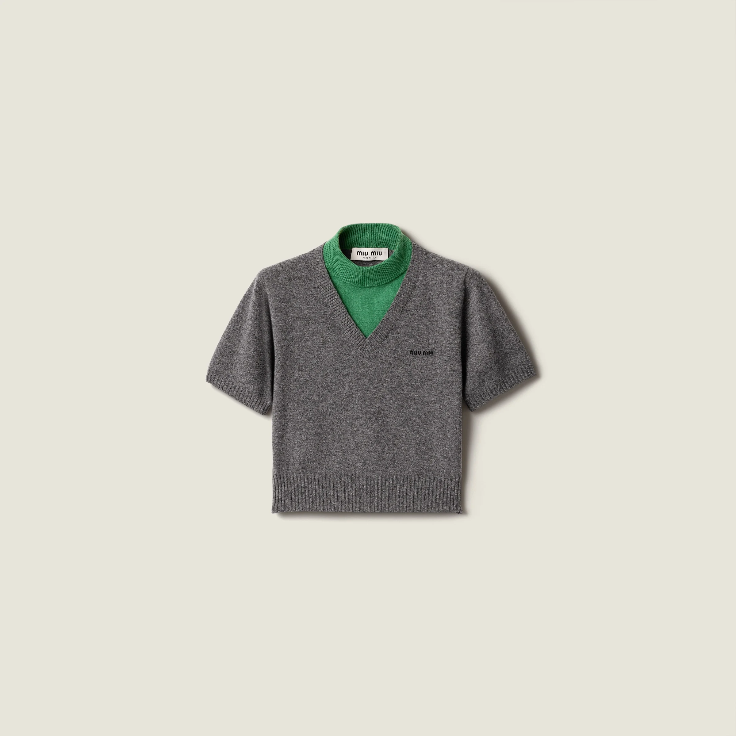 Cashmere turtleneck sweater - 1