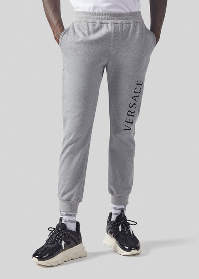 VERSACE Sustainable Logo Sweatpants outlook