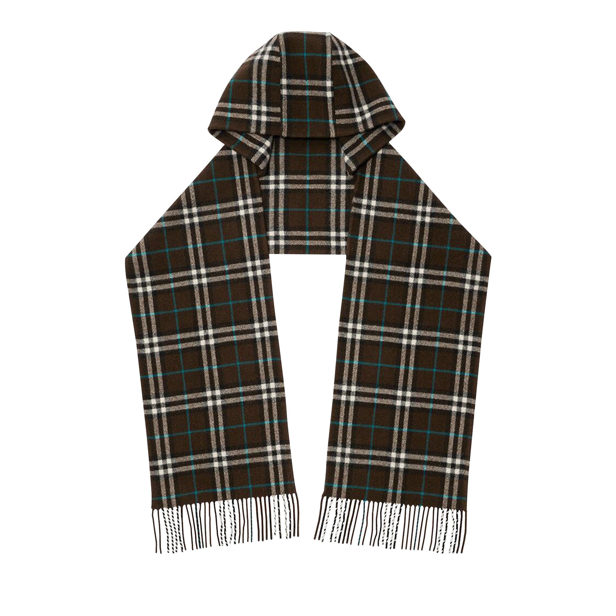 Burberry Hooded Cashmere Scarf 'Snug' - 1