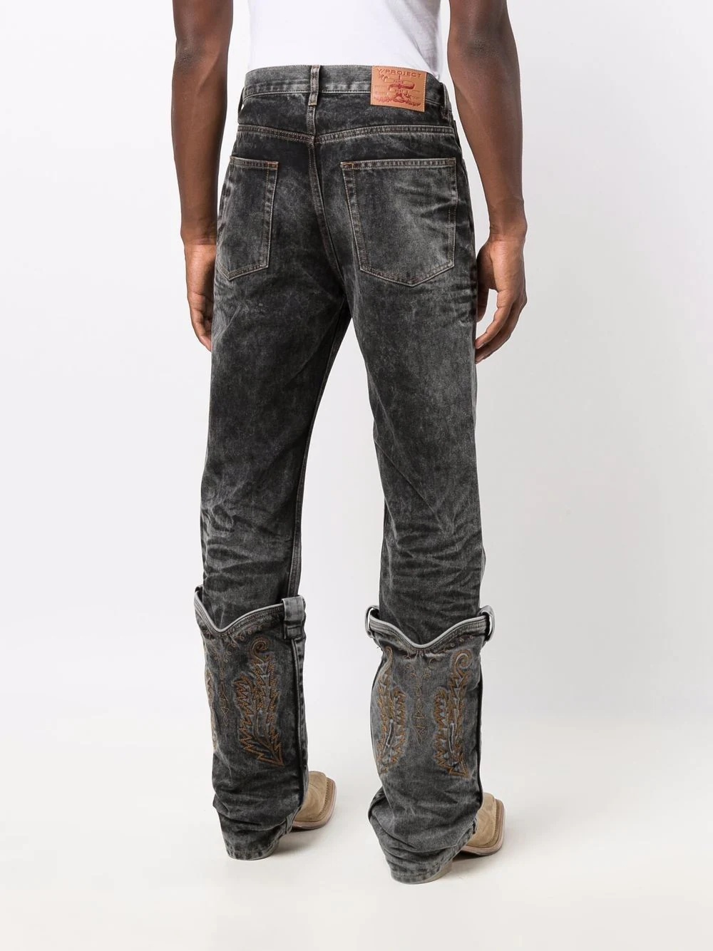 Cowboy Cuffs straight-leg jeans - 5