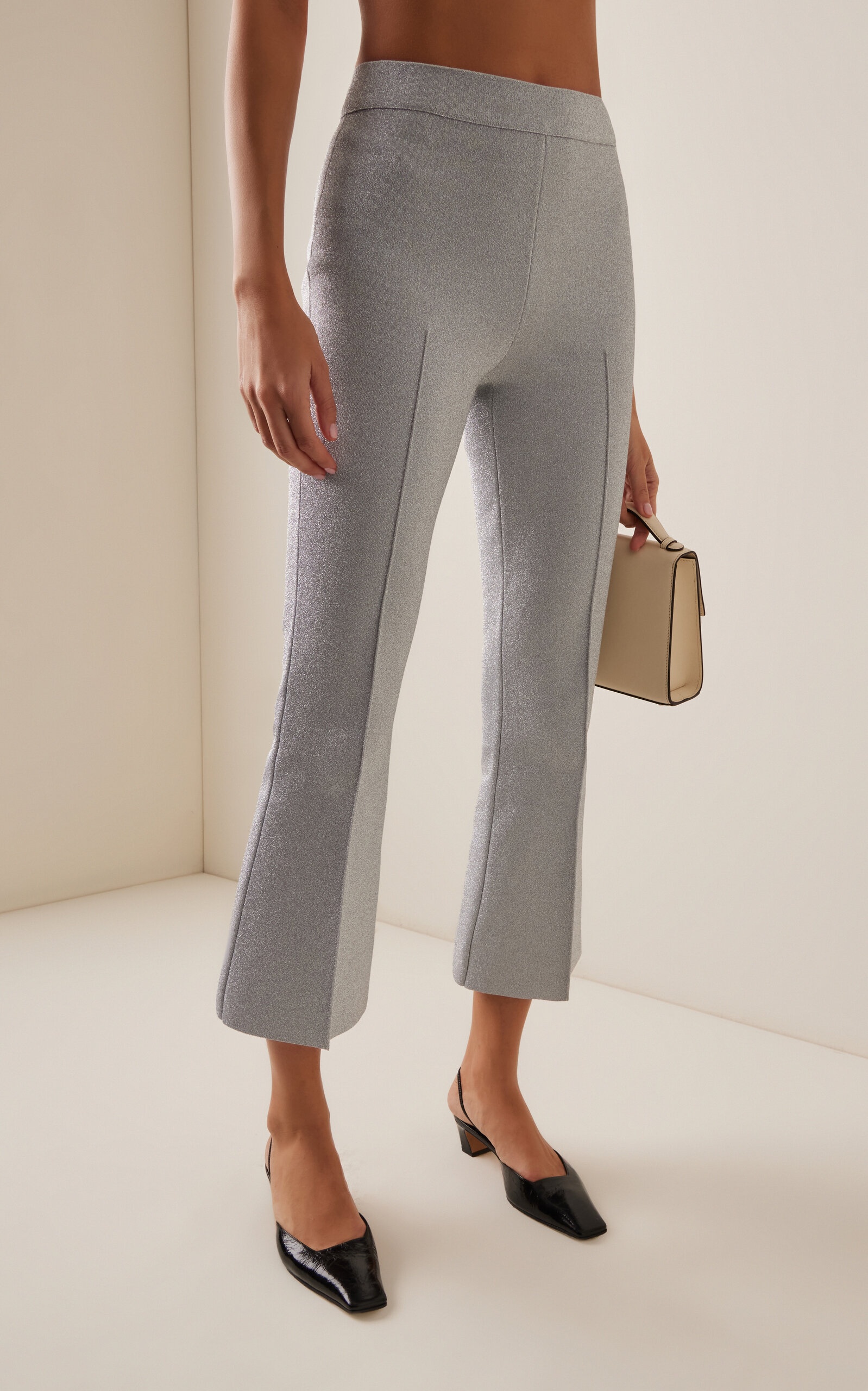 パンツ SPORTMAX HIGH WAISTED COTTON TROUSERS HIGH WAISTED COTTON TROUSERS – Suit Negozi Row