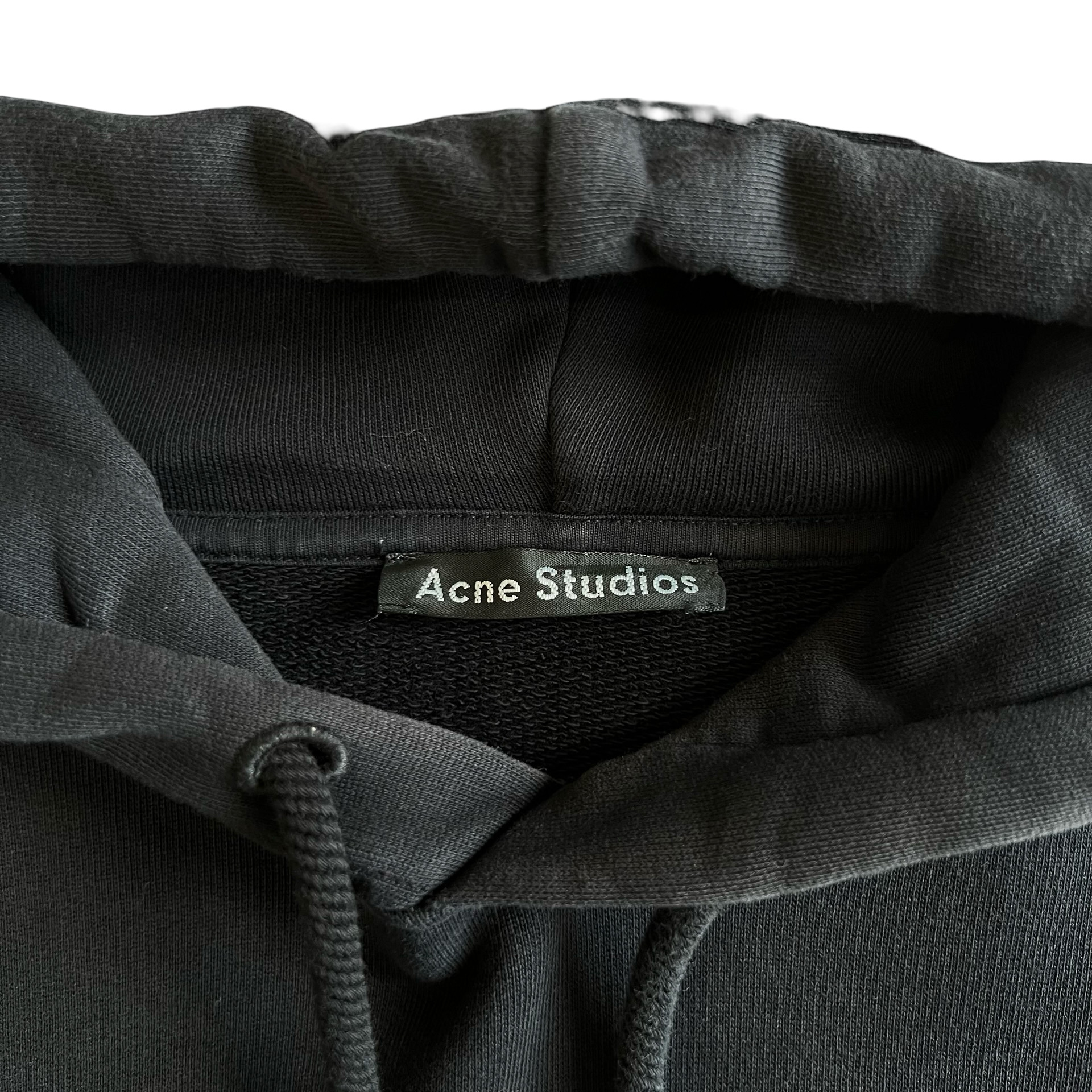 Acne Studios Black Logo Patch Hoidie SZ M - 3