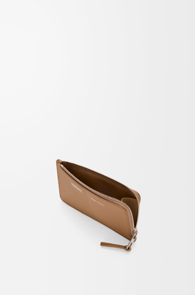 Loewe Coin cardholder in smooth and grained calfskin outlook