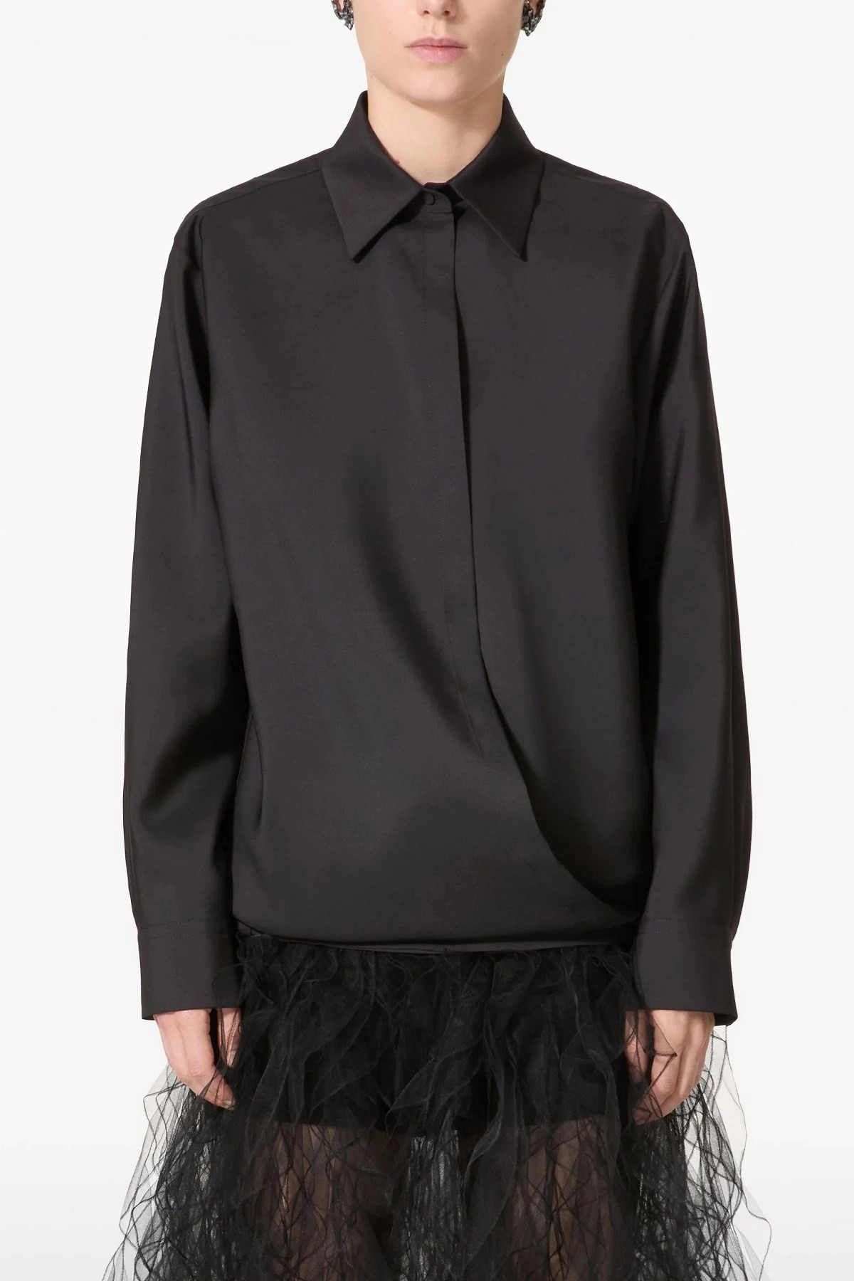 Valentino techno light wool shirt - 2
