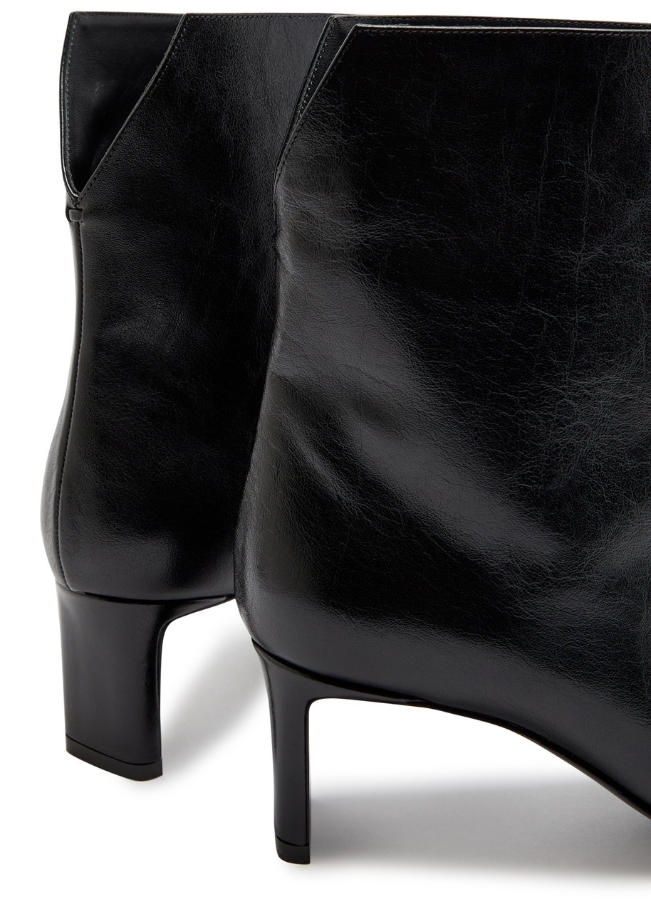 Khaite Ona 55 Leather Ankle Boots - 4