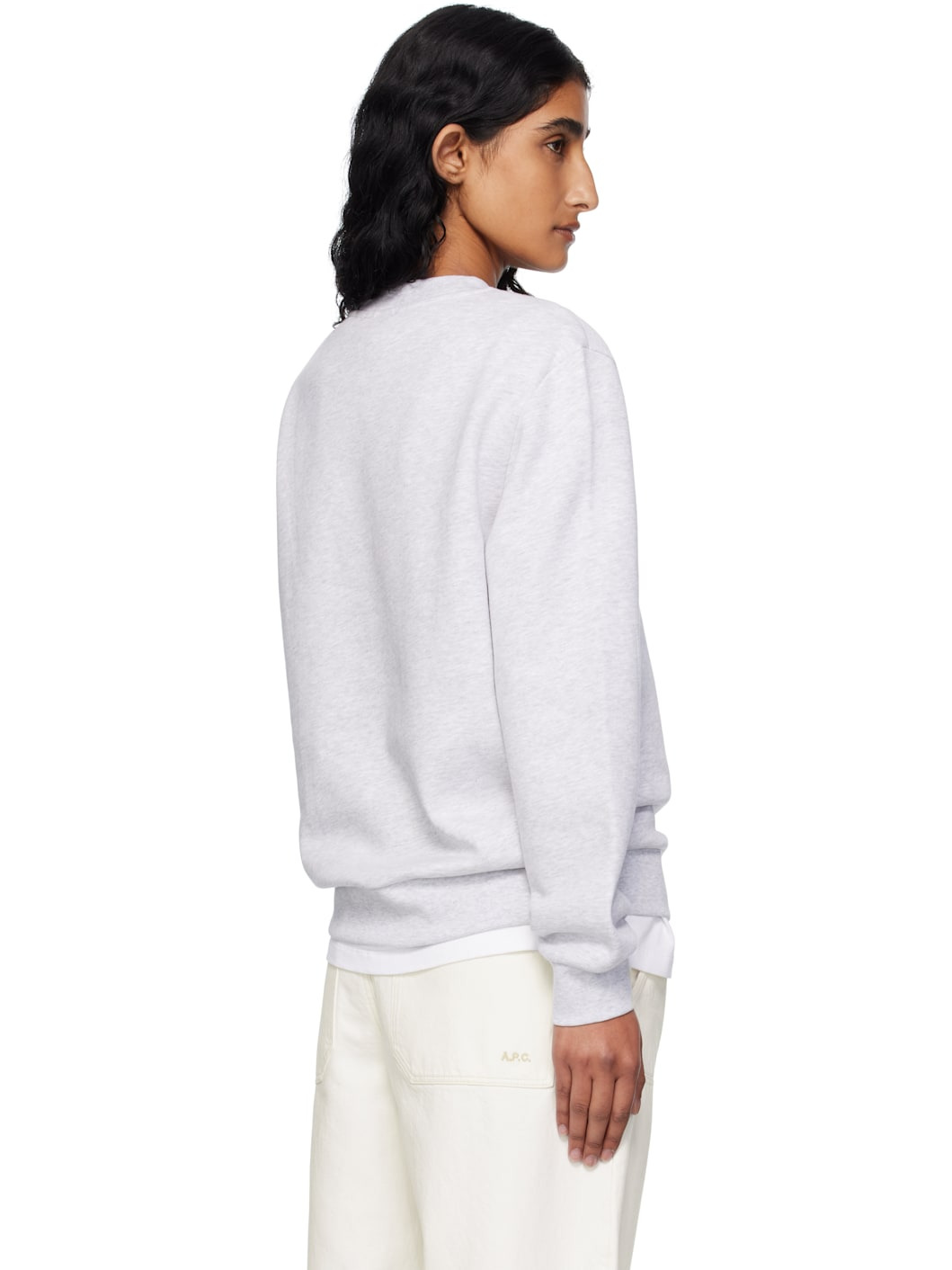 Gray Standard 'Rue Madame' Sweatshirt - 3