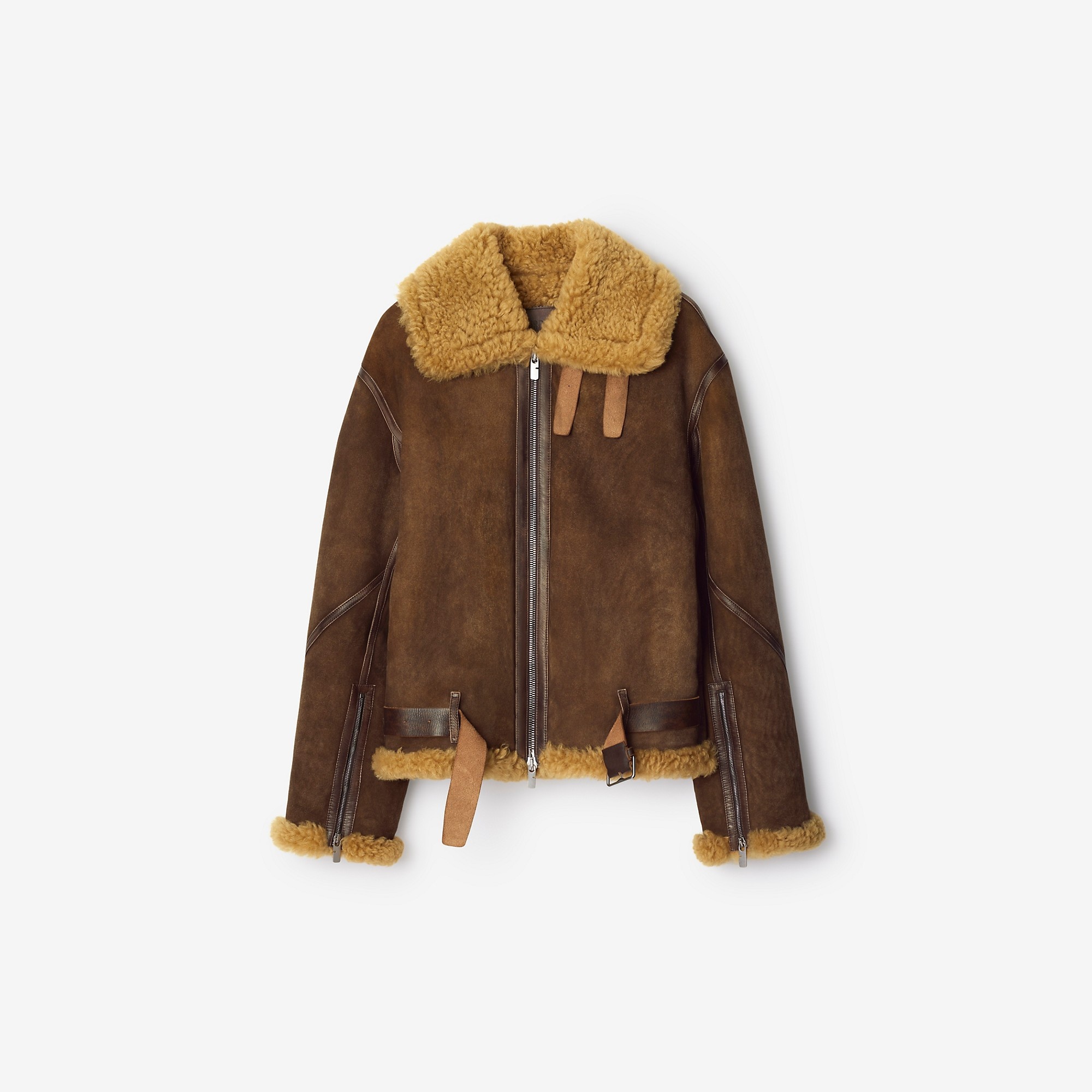 Shearling Aviator Jacket - 1