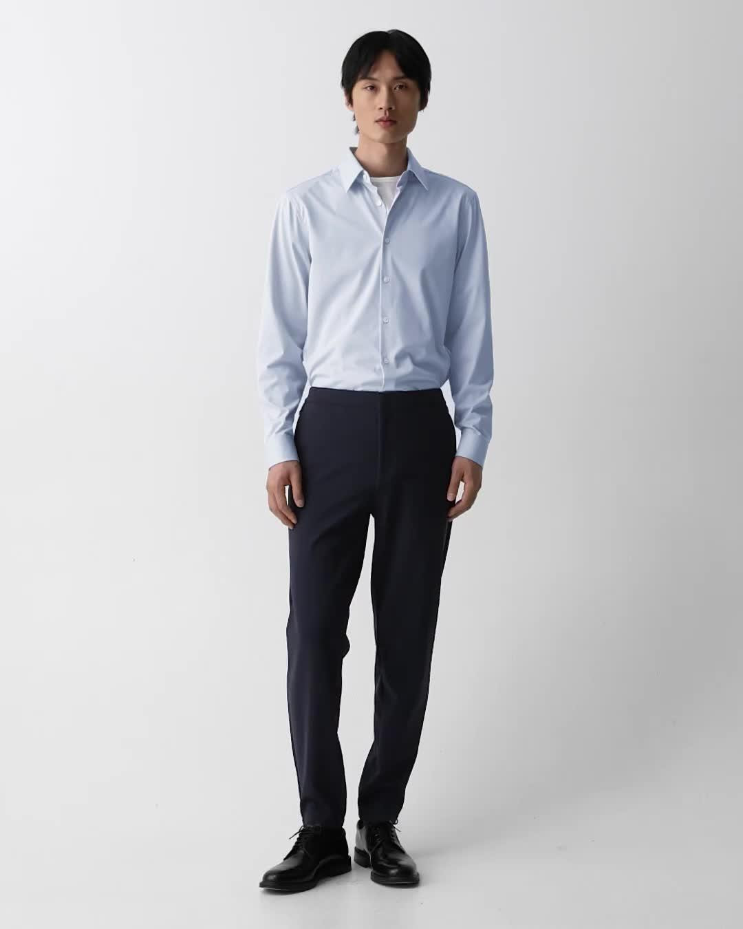 Sylvain Shirt in Structure Knit - 7