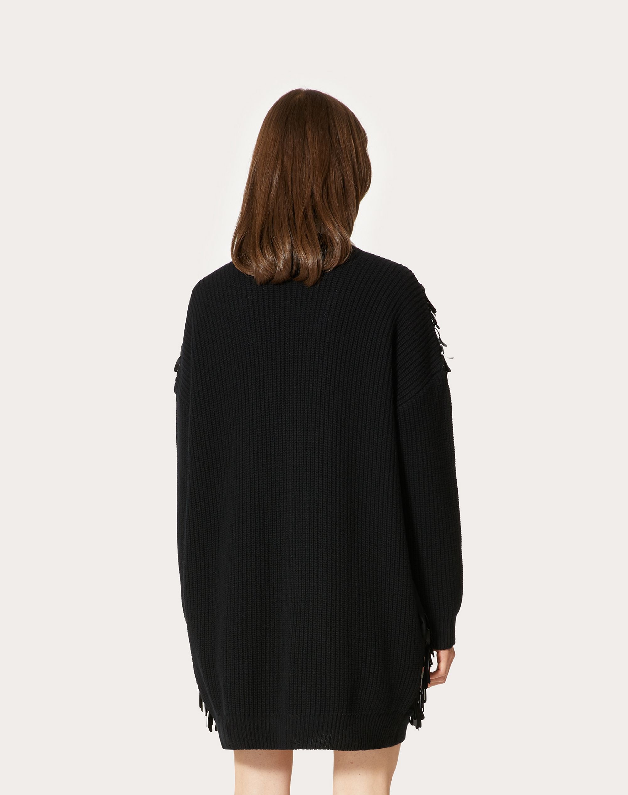 EMBROIDERED WOOL CARDIGAN - 4