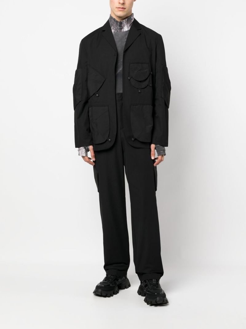 straight-leg utility trousers - 2