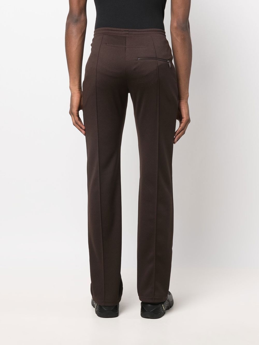logo-appliqué trousers - 4